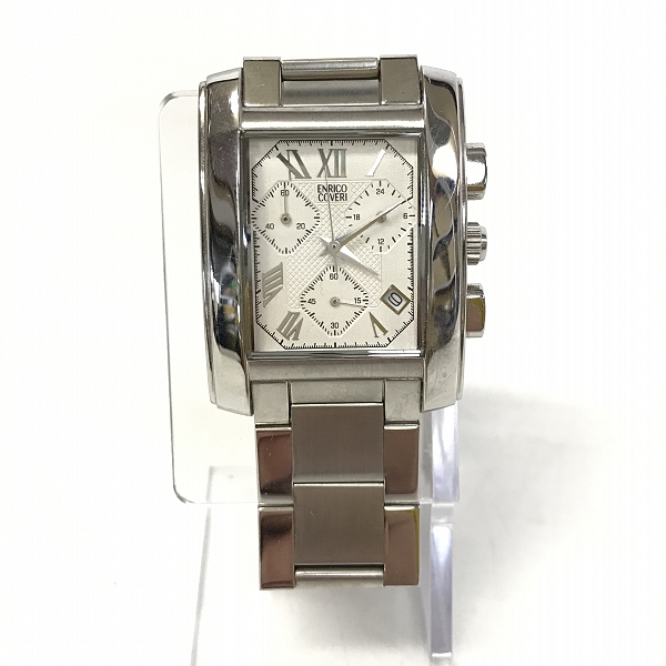実際に弊社で買取させて頂いた【おまとめ/動作未確認】BURBERRY/バーバリー ENRICO COVERI/エンリココベリ REVUETHOMMEN/レビュートメーン他 腕時計/懐中時計の画像 2枚目