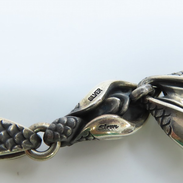 実際に弊社で買取させて頂いた【ギャラ付】Bloody Mary/ブラッディマリー マーメイド フィン ダブル ペンダントの画像 4枚目