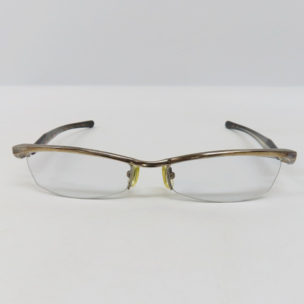 実際に弊社で買取させて頂いたLESS THAN HUMAN×HIP PARADE/レスザンヒューマン×ヒップパレード T-FIVE 1010 度入り 眼鏡/メガネフレームの画像 1枚目
