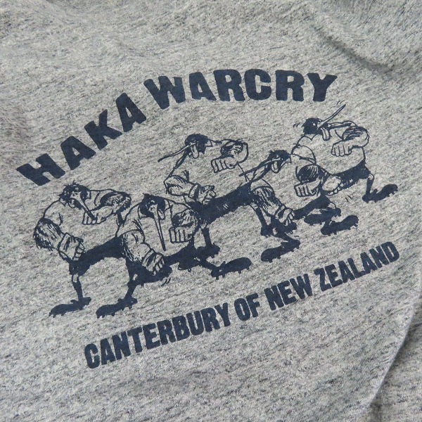 実際に弊社で買取させて頂いたCANTERBURY/カンタベリー HAKA WARCRY ハカ 半袖 カットソー Tシャツ RA32076/3Lの画像 6枚目