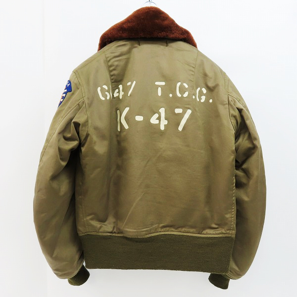 実際に弊社で買取させて頂いたBUZZ RICKSON'S/バズリクソンズ B-15 ROUGH WEAR CLOTHING/BR10067/36の画像 1枚目