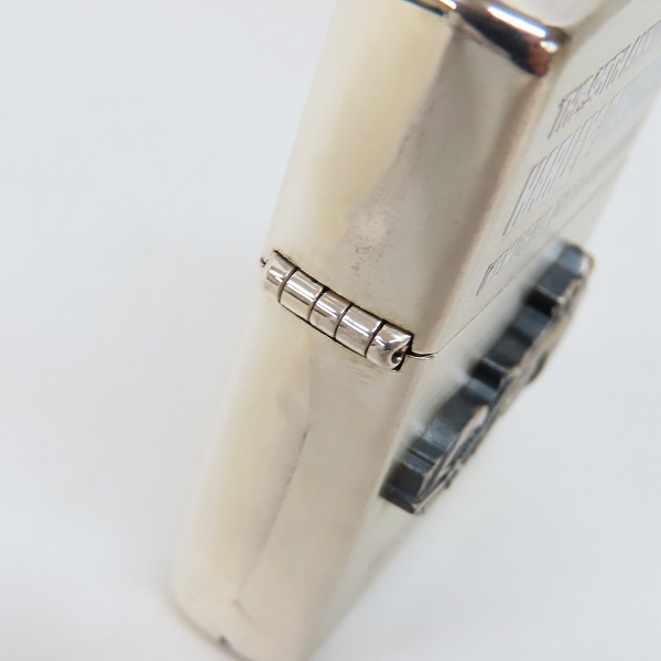 実際に弊社で買取させて頂いたZIPPO/ジッポー HARLEY DAVIDSON/ハーレーダビッドソン 95TH ANNIVERSARY 4号車 1996年製の画像 3枚目