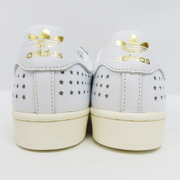 実際に弊社で買取させて頂いたadidas×atmos/アディダス×アトモス SUPERSTAR GOLD STAR スーパースター ゴールドスター FZ6538/26.0の画像 1枚目