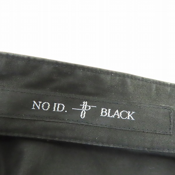 実際に弊社で買取させて頂いたNO ID. BLACK/ノーアイディー ブラック BIGロングプリントSH シャツ 449006-674S/ONEの画像 2枚目