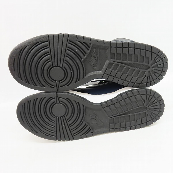 実際に弊社で買取させて頂いた【未使用】NIKE×FRAGMENT DESIGN/ナイキ×フラグメントデザイン DUNK HI/F ダンクハイ ミッドナイトネイビー DJ0383-400/27.0の画像 2枚目