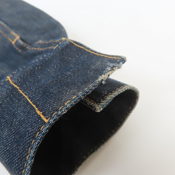 実際に弊社で買取させて頂いたJOHN LAWRENCE SULLIVAN/ジョンローレンスサリバン デニムジャケット /34の画像 8枚目