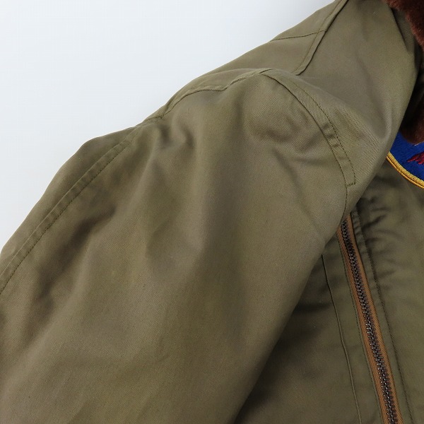 実際に弊社で買取させて頂いたBUZZ RICKSON'S/バズリクソンズ B-15 ROUGH WEAR CLOTHING/BR10067/36の画像 9枚目