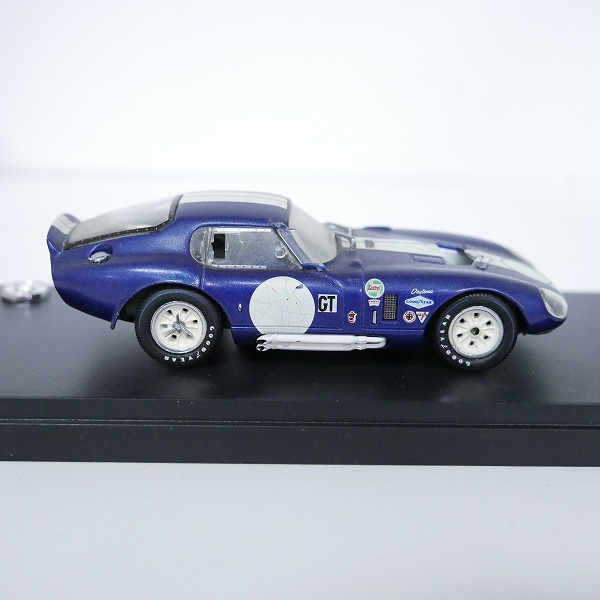 実際に弊社で買取させて頂いたKYOSHO/京商 1/43 COBRA DAYTONA COUPE/コブラ デイトナ クーペ  ブルー 03051A/ミニカーの画像 3枚目