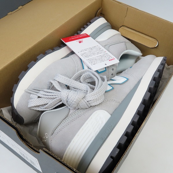 実際に弊社で買取させて頂いた【未使用】New Balance/ニューバランス UNITED ARROWS 別注 スニーカー U574LGEG/27の画像 6枚目