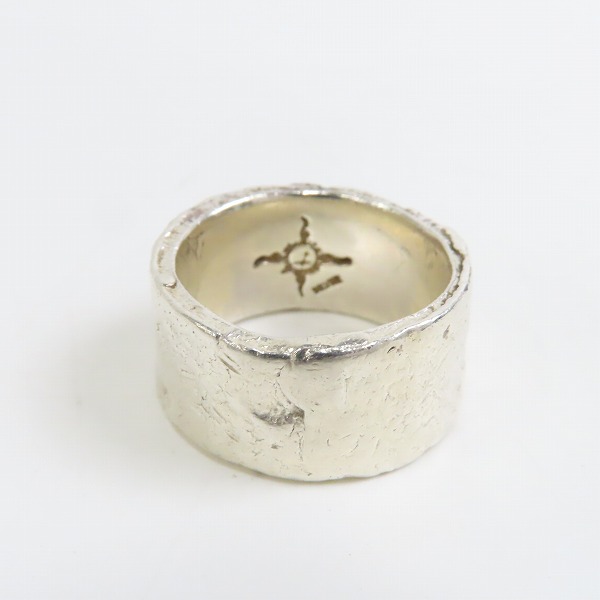 実際に弊社で買取させて頂いたFIRST ARROWS/ファーストアローズ ターコイズ付 ベアロックリング 21.5号の画像 3枚目