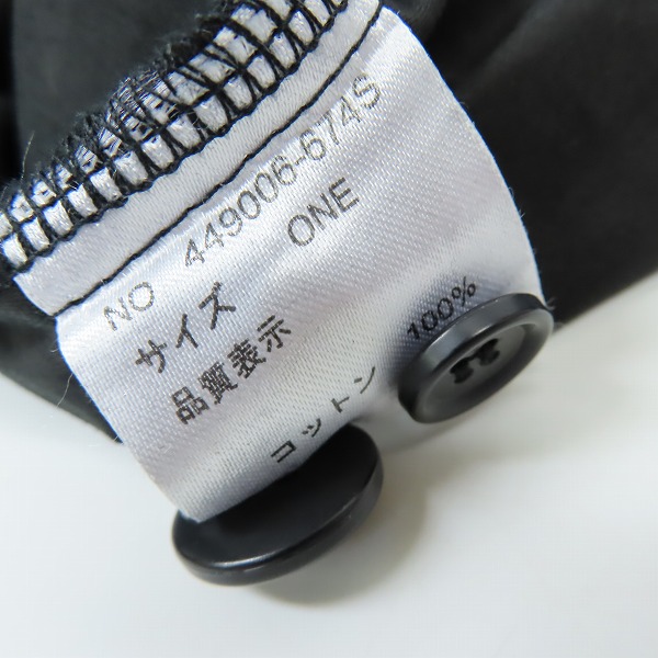 実際に弊社で買取させて頂いたNO ID. BLACK/ノーアイディー ブラック BIGロングプリントSH シャツ 449006-674S/ONEの画像 3枚目