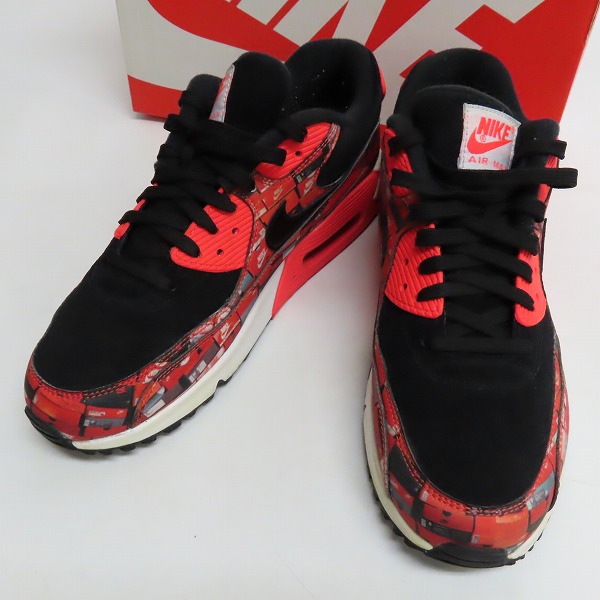実際に弊社で買取させて頂いたNIKE×atmos/ナイキ×アトモス AIR MAX 90 PRNT/エア マックス 90 プリント AQ0926-001/27
