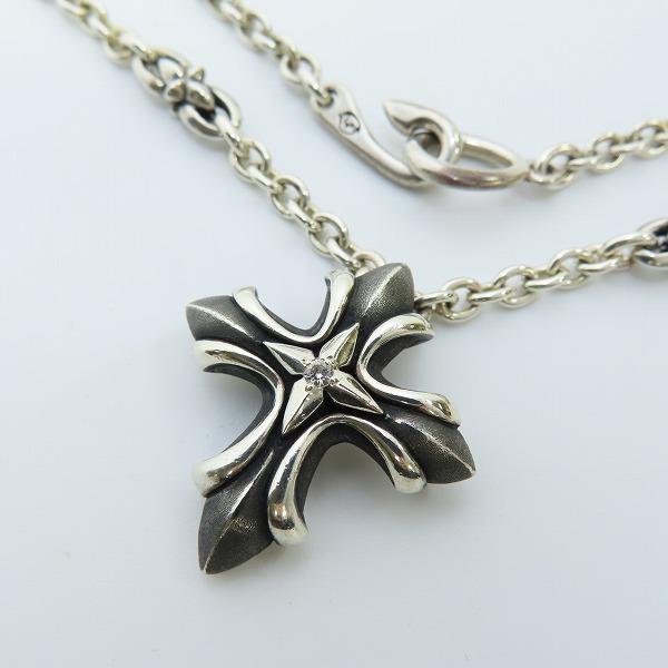 実際に弊社で買取させて頂いたBloody Mary/ブラッディマリー クロス ペンダント w/1ダイヤ