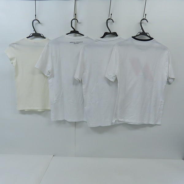 実際に弊社で買取させて頂いたARMANI EXCHANGE/JEANS アルマーニエクスチェンジ/ジーンズ プリントシャツ/カットソー 4点セットの画像 1枚目