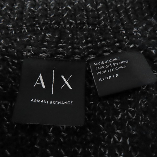 実際に弊社で買取させて頂いたARMANI EXCHANGE/アルマーニ エクスチェンジ ニットジャケット 6YZG1C ZMN6Z/XSの画像 2枚目