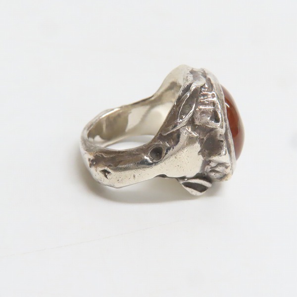 実際に弊社で買取させて頂いたALEX STREETER/アレックスストリーター ベビーエンジェルハートリング サイン入り 15号の画像 4枚目