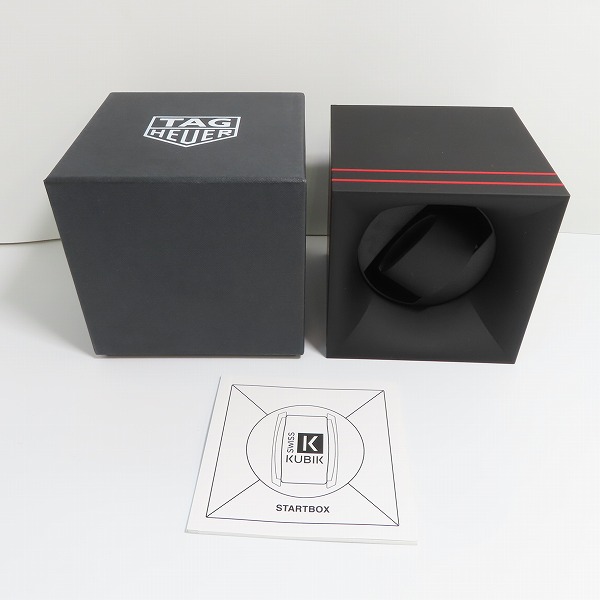 実際に弊社で買取させて頂いたTAG Heuer/タグホイヤー SWISS KubiK/スイス キュービック社製 STARTBOX ワインディングマシーンの画像 9枚目