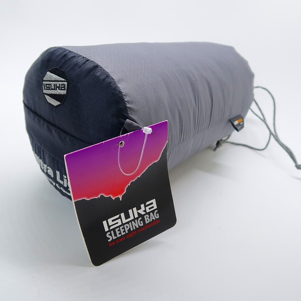 実際に弊社で買取させて頂いたISUKA/イスカ Ultra Light  Hearty&Quality SLEEPING BAG 寝袋 1052-31 キャンプ/アウトドアの画像 4枚目