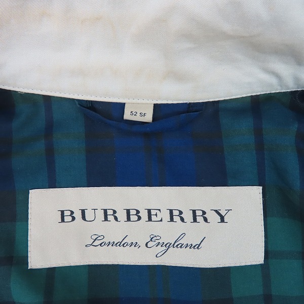 実際に弊社で買取させて頂いたBURBERRY/バーバリー アートスケッチプリント ジャケット 52の画像 2枚目