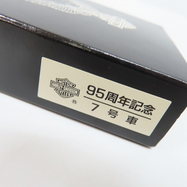 実際に弊社で買取させて頂いたZIPPO/ジッポー HARLEY DAVIDSON/ハーレーダビッドソン 95TH ANNIVERSARY 7号車 1997年製の画像 7枚目
