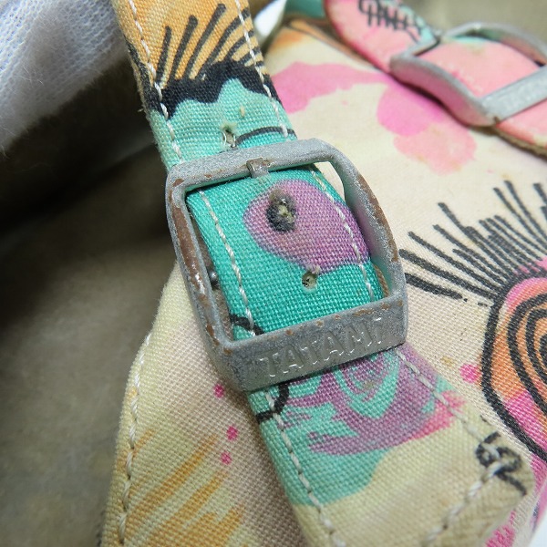 実際に弊社で買取させて頂いたSTUSSY x Birkenstock TATAMI/ステューシー× ビルケンシュトック× タタミ コラボ 25周年 記念 サンダル/40の画像 6枚目