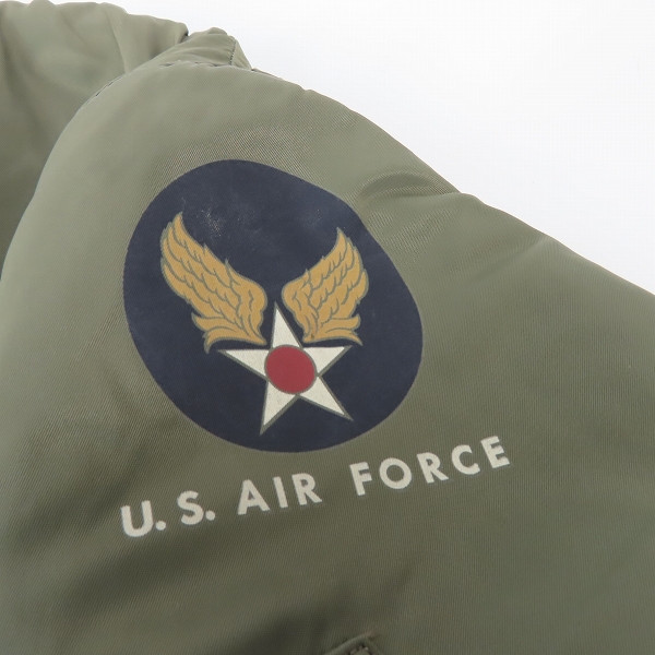 実際に弊社で買取させて頂いたBUZZ RICKSON'S/バズリクソンズ MA-1 フライトジャケット/ボンバージャケット BR10981/Mの画像 7枚目