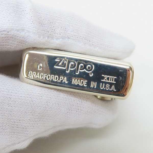 実際に弊社で買取させて頂いたZIPPO/ジッポー HARLEY DAVIDSON/ハーレーダビッドソン 95TH ANNIVERSARY 6号車 97年製の画像 2枚目