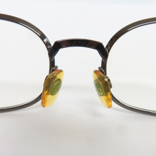 実際に弊社で買取させて頂いたGIORGIO ARMANI/ジョルジオ アルマーニ 度入り 眼鏡/メガネフレーム フルリム 264-976の画像 4枚目