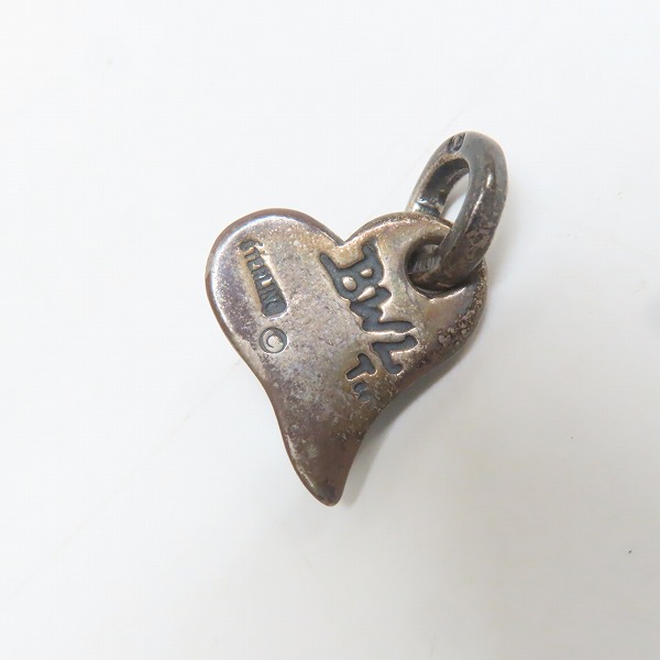 実際に弊社で買取させて頂いたBWL/ビルウォールレザー ハートクロスチャームの画像 2枚目