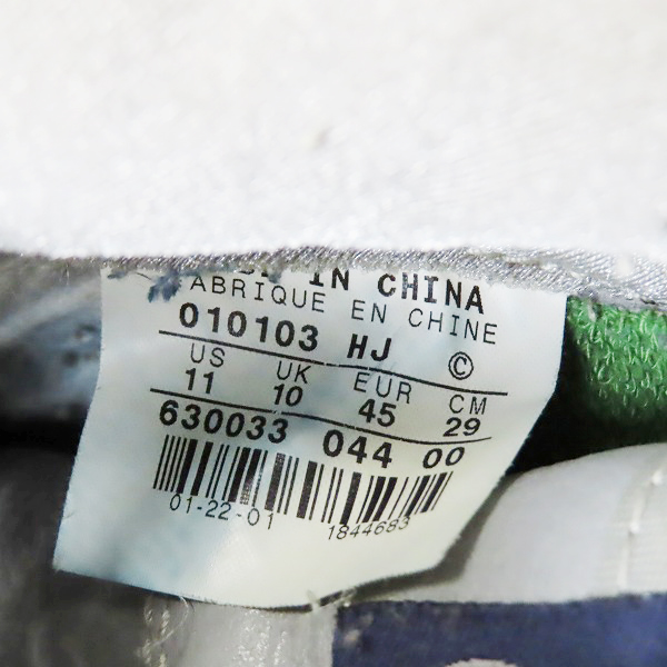 実際に弊社で買取させて頂いた【観賞用】 NIKE/ナイキ AIR FORCE 1 LOW/エアフォース1 ロー アトモスカラー 630033-044/29の画像 5枚目