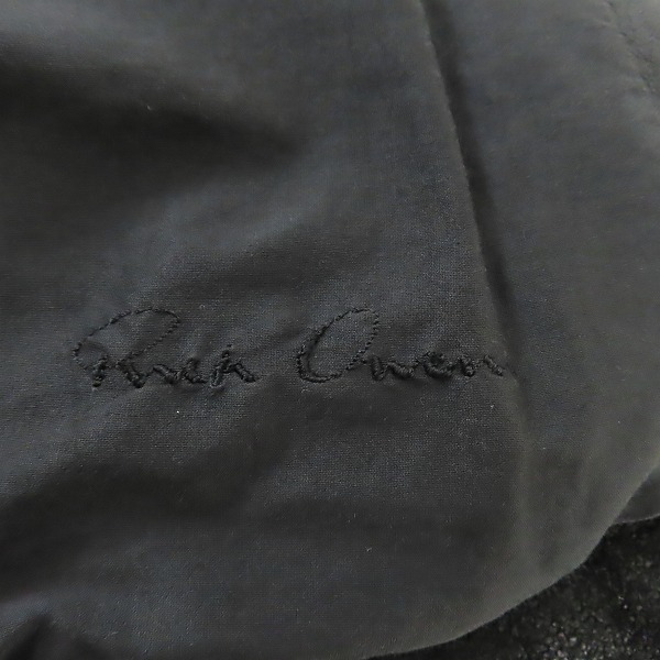 実際に弊社で買取させて頂いたRICK OWENS/リックオウエンス レザー ダブルライダースジャケット/Sの画像 2枚目