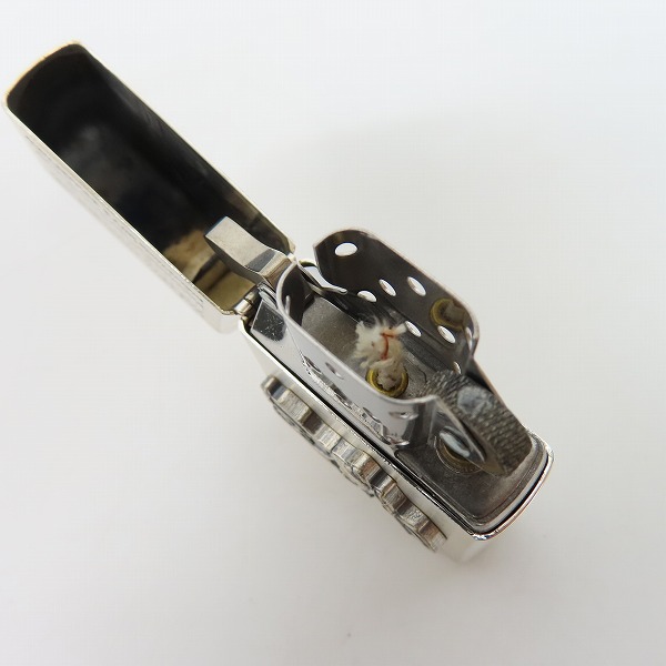 実際に弊社で買取させて頂いたZIPPO/ジッポー HARLEY DAVIDSON/ハーレーダビッドソン 95TH ANNIVERSARY 8号車 1997年製の画像 4枚目