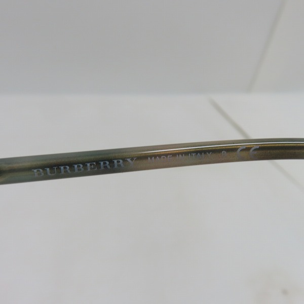 実際に弊社で買取させて頂いたBURBERRY/バーバリー メガネフレーム/アイウェア B2264-Fの画像 4枚目