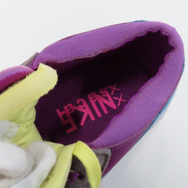 実際に弊社で買取させて頂いた【未使用】 NIKE×KAWS×SACAI/ナイキ×カウズ×サカイ BLAZER LOW/ブレーザーロー パープルダスク DM7901-500/28の画像 4枚目