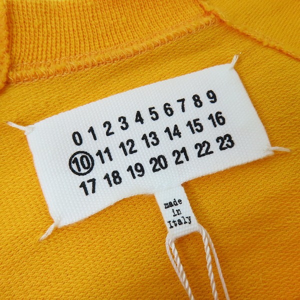 実際に弊社で買取させて頂いたMaison Martin Margiela 10/メゾンマルタンマルジェラ 15SS 再構築 長袖Tシャツ S50GU0020 S25224/44の画像 2枚目