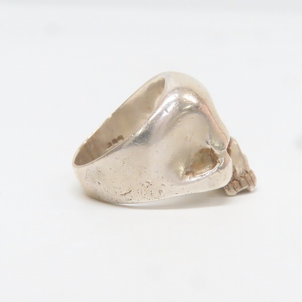 実際に弊社で買取させて頂いたCRAZY PIG/クレイジーピッグ スモール エビルスカルリング 18号の画像 4枚目