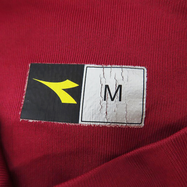 実際に弊社で買取させて頂いたDiadora/ディアドラ ASローマ 03/04 ホームユニフォーム #10 トッティ/Mの画像 2枚目