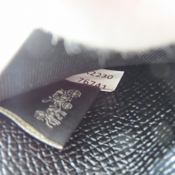 実際に弊社で買取させて頂いたCOACH/コーチ レザー 5連 キーケース 76741の画像 5枚目