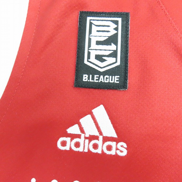 adidas - アルバルク東京 田中大貴 FANユニフォーム M 赤 レッド バスケットボール Amazon.co.jp: アルバルク東京 田中大貴 FANユニフォーム M 赤