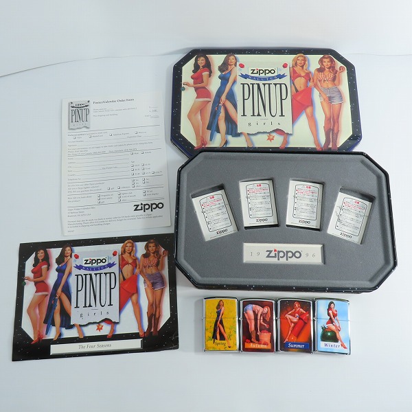 ZIPPO/ジッポー 1996 Collectible of the Year PINUP girls/ピンナップ 