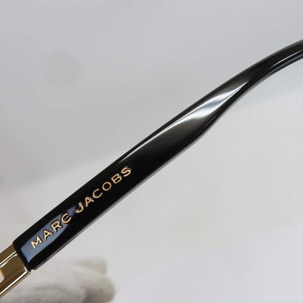 実際に弊社で買取させて頂いたMARC JACOBS/マーク ジェイコブス 度なし メガネフレーム/アイウェア MARC 604  807の画像 8枚目