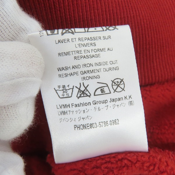 実際に弊社で買取させて頂いた【JPタグ】GIVENCHY/ジバンシィ エンブロイダリー ロゴ刺繍クルーネックスウェットトレーナー BM708T3003/Mの画像 4枚目