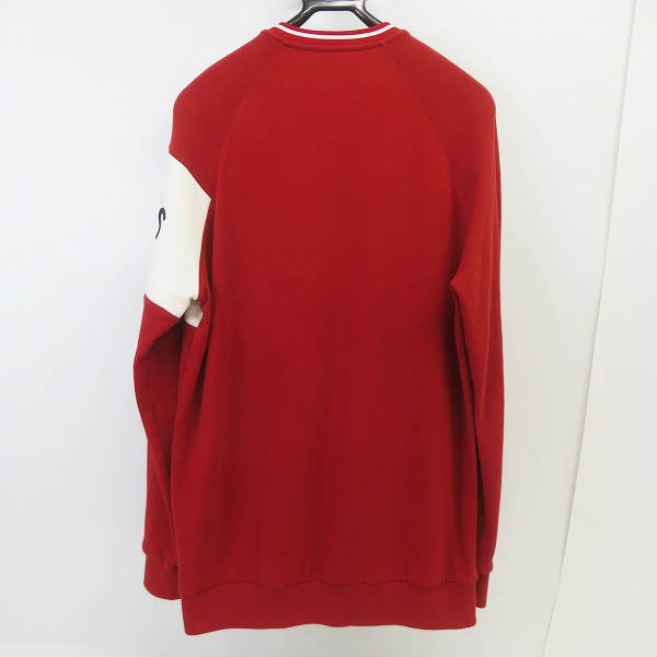 実際に弊社で買取させて頂いた【JPタグ】GIVENCHY/ジバンシィ エンブロイダリー ロゴ刺繍クルーネックスウェットトレーナー BM708T3003/Mの画像 1枚目