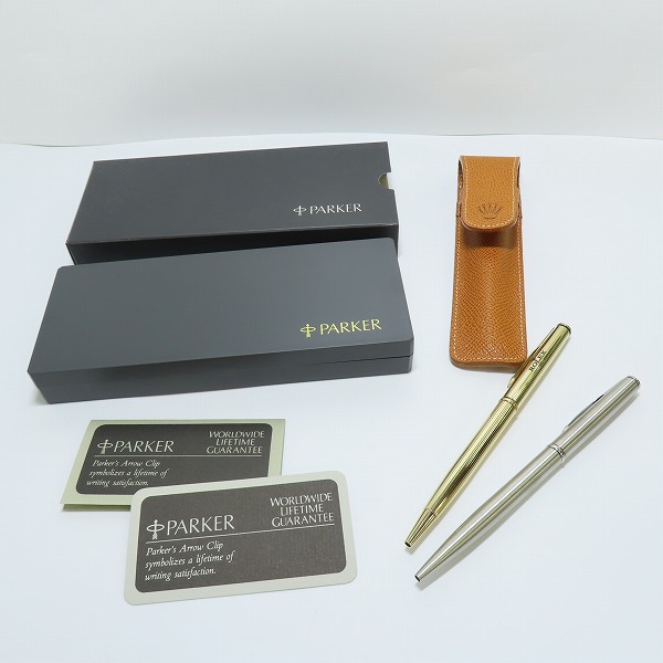 実際に弊社で買取させて頂いたROLEX/ロレックス PARKER/パーカー ボールペン 2点セットの画像 5枚目