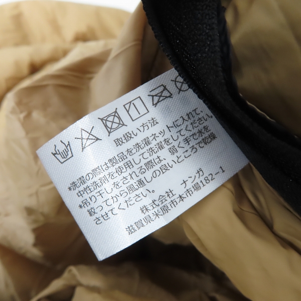 実際に弊社で買取させて頂いたNANGA/ナンガ MOUNTAIN LODGE BAG 120/マウンテンロッジバッグ シュラフ/寝袋の画像 4枚目