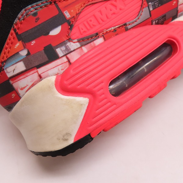 実際に弊社で買取させて頂いたNIKE×atmos/ナイキ×アトモス AIR MAX 90 PRNT/エア マックス 90 プリント AQ0926-001/27の画像 7枚目