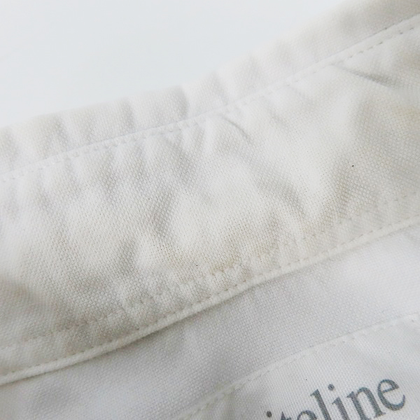 実際に弊社で買取させて頂いたuniform experiment/ユニフォームエクスペリメント サイドスター/ボーダー 長袖ボタンダウンシャツ UE-150072/3の画像 6枚目