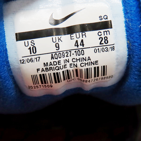 実際に弊社で買取させて頂いたNIKE×atmos/ナイキ×アトモス AIR MAX 1 PRNT/エアマックス1 プリント AQ0927-100/28の画像 5枚目