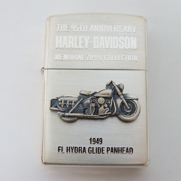 実際に弊社で買取させて頂いたZIPPO/ジッポー HARLEY DAVIDSON/ハーレーダビッドソン 95TH ANNIVERSARY 5号車 96年製