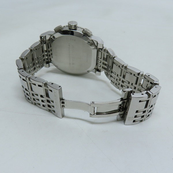 実際に弊社で買取させて頂いたBURBERRY/バーバリー クロノグラフ 腕時計 BU2308【動作未確認】の画像 3枚目